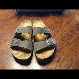 Birkenstock Soft Footbed sandals, worn 2x
